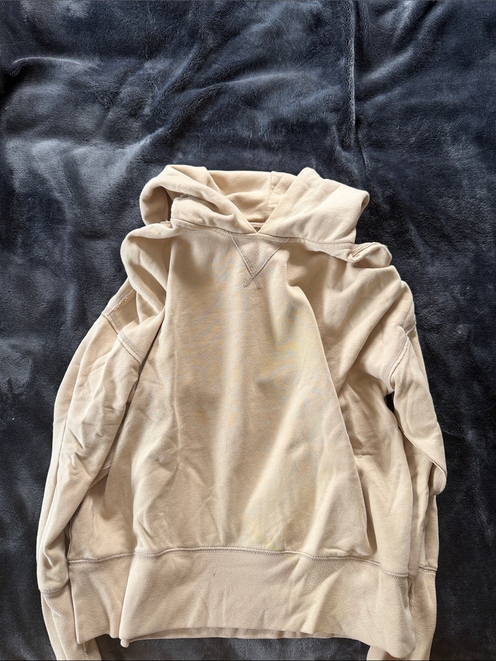 Abercrombie & Fitch Women’s Beige Crewneck Hoodie